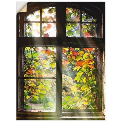Wandbild ARTLAND "Altbau", braun (farbe bild(er): braun), B:30cm H:40cm, Bilder, als Alubild, Outdoorbild, Leinwandbild, Poster, Wandaufkleber Image