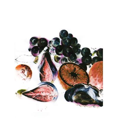 Bild KOMAR "Fruits d'automne", bunt (farbe bild(er): bunt), B:50cm H:70cm, Papier, Holz, Bilder, Wandbild zur Dekoration - ohne Rahmen Image
