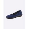 Ballerina CLASSIC, Damen, Gr. 37, blau (marine), Textil, Basic, Schuhe