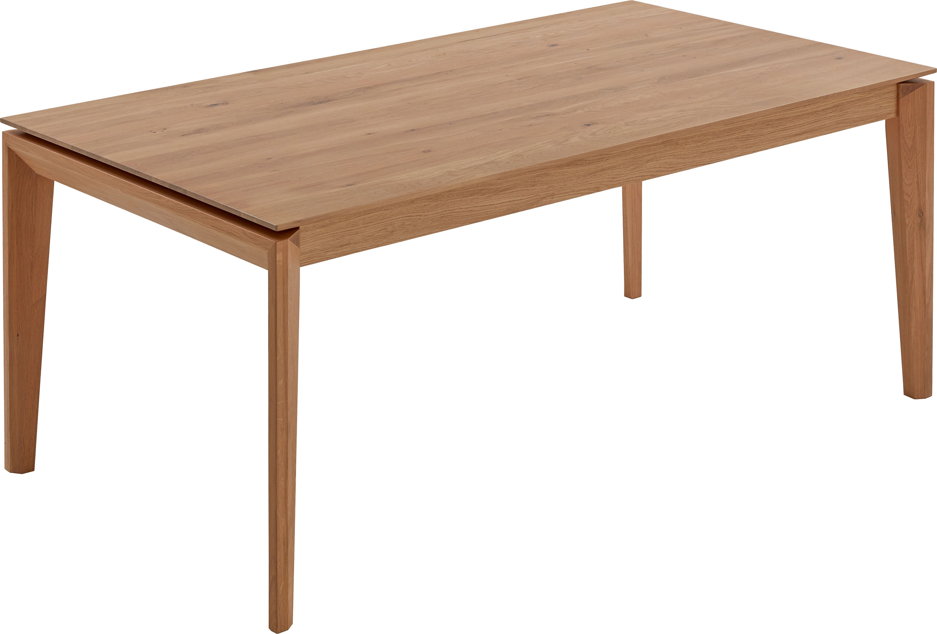 Esstisch INNOSTYLE "Sonate", braun (wildeiche, wildeiche), B:200cm H:76cm T:100cm, Tische, geteilte Platte in moderner Plankenoptik