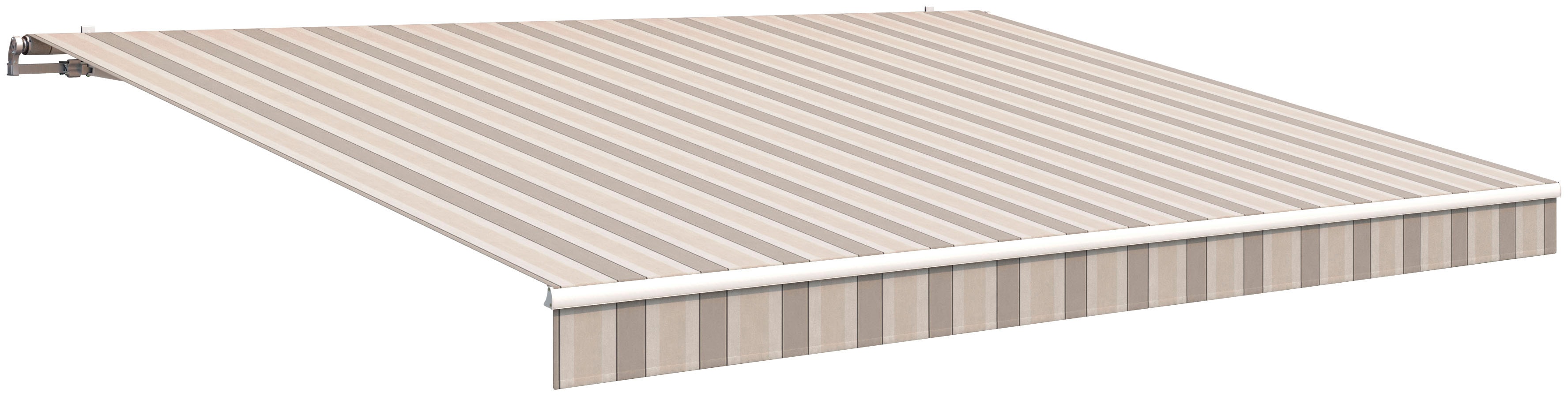 Gelenkarmmarkise WISMAR "Classic", beige (beige, grau), B:500cm H:25cm, Polyacryl, Markisen Image