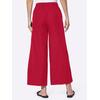 7/8-Hose HEINE, Damen, Gr. 50, Normalgrößen, rot, 100% Baumwolle, unifarben, 7/8-Länge, Hosen