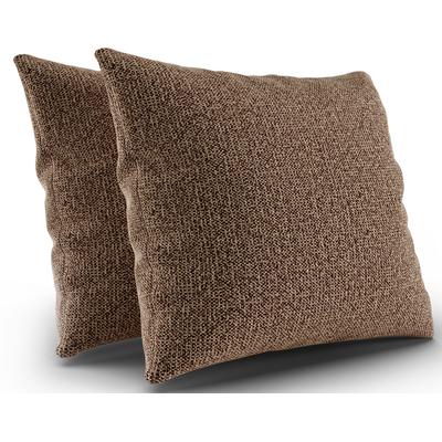 Polsterauflage SIT & MORE "Kolding", rosa (kupfer), B:50cm H:50cm T:8cm, 100% Polyester, Polsterauflagen, 2er Kissen-Set wahlweise in zwei Größen Image