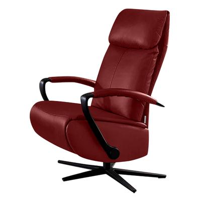 Relaxsessel W.SCHILLIG "rumbaa", rot (ruby rot z59), B:68cm H:111cm T:82cm, Longlife Xtra-Leder Z59: Glattleder mit modischer Prägung. Hautstärke 0, 9 - 1, 1 mm, Sessel, wahlweise mit Doppelmotor, in Größen S, M & L, mit 5-Sternfuß Image