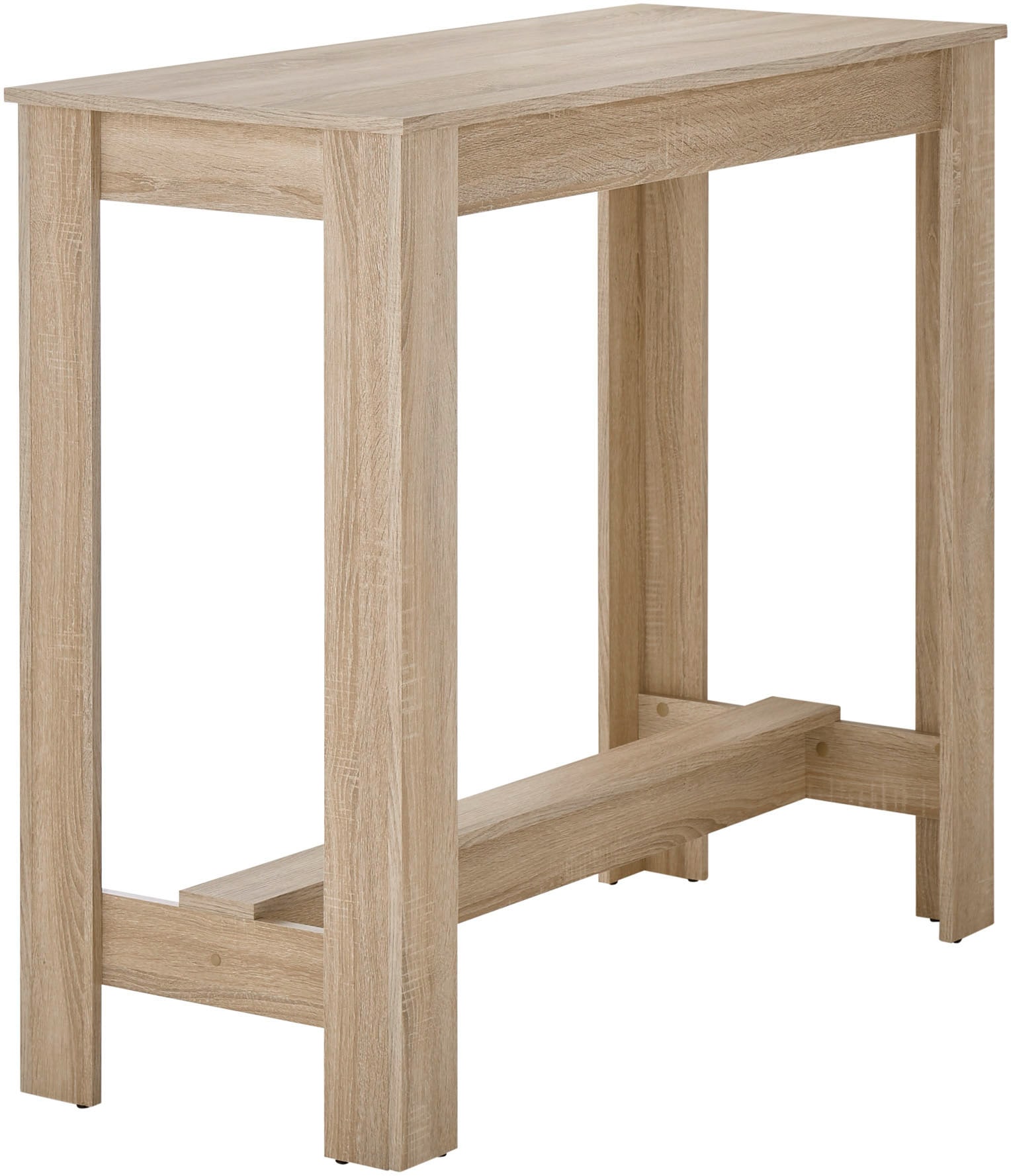 Bartisch STOLKOM "Modesto Küchentisch, Bistrotisch, Stehtisch Küche, BxHxT 115x103x50 cm", sonoma eiche dekor, sonoma eiche dekor, sonoma eiche dekor, H:103cm, Tische, Grozügige Fläche, Stabiler Halt, Tischplatte melaminbeschichtet Image