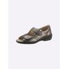 Sandale, Damen, Gr. 4,5, braun (bronzefarben), Glattleder, HALLUX SOFT BY GOLDKRONE, sportlich, Schuhe