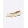 Ballerina HEINE, Damen, Gr. 42, beige (sand), Synthetik, modisch, Schuhe