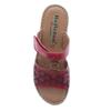 Pantolette REFLEXAN, Damen, Gr. 41, rot (kirsche), Glattleder, sportlich, Schuhe