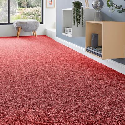 Teppichboden ANDIAMO "Matz, Schlinge, Made in Belgium", rot, B:400cm H:6mm L:1500cm, Kunstfaser, Teppiche, meliert, Breite 400 cm oder 500 cm, strapazierfähig & pflegeleicht Image