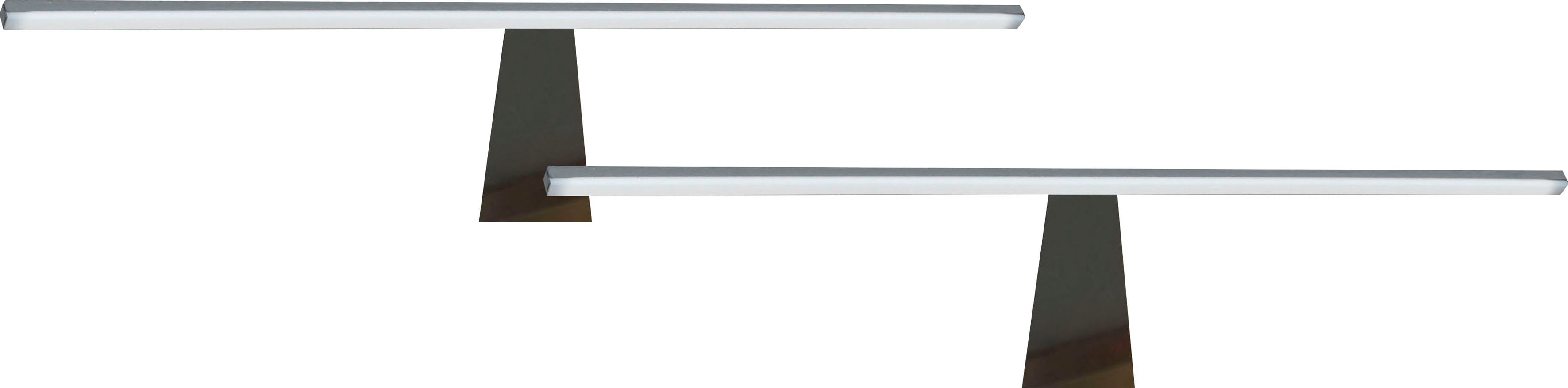 Aufbauleuchte MUSTERRING "Imola W", silber (silberfarben), B:60cm H:6cm T:19cm, Leuchten, in drei Set-Varianten