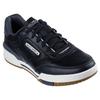 Slip-On Sneaker SKECHERS "RECOIL", Herren, Gr. 47,5, schwarz-weiß (schwarz, weiß), Leder, Lederimitat, sportlich, Schuhe, Slipper, Sneaker, Freizeitschuh mit Slip-ins