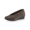 Slipper SUAVE, Damen, Gr. 41, grau (taupe), Veloursleder, sportlich, Schuhe
