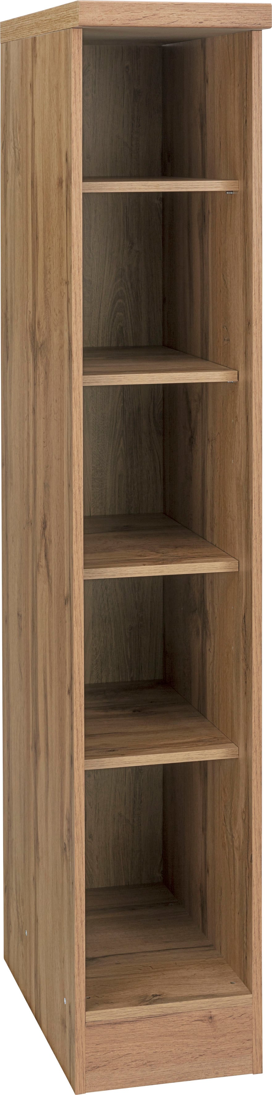 Standregal KOCHSTATION "KS-Bruneck", braun (wotaneiche), B:30cm H:166cm T:60cm, Spanplatte, Regale, Breite 30 cm Image