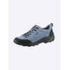 Schnürschuh JOMOS, Damen, Gr. 36, blau (hellblau), Veloursleder, Nubukleder, sportlich, Schuhe