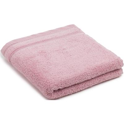 Handtuch GÖZZE "Monaco", rosa (altrosa), B:50cm L:100cm, Walkfrottier, Obermaterial: 100% Baumwolle, Handtücher (Packung), im Set, Uni Farben, mit gewellter Bordüre, reine Baumwolle Image