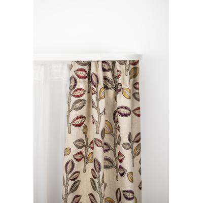 Gardinenschiene GARESA "Kunststoffschiene CREDO", weiß, L:110cm, Kunststoff, Gardinenstangen, Kunststoffschiene 3-läufig seitlich mit Rundbögen, Deckenmontage Image