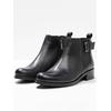 Stiefelette SHEEGO, Damen, Gr. 43, schwarz, Leder, Schuhe