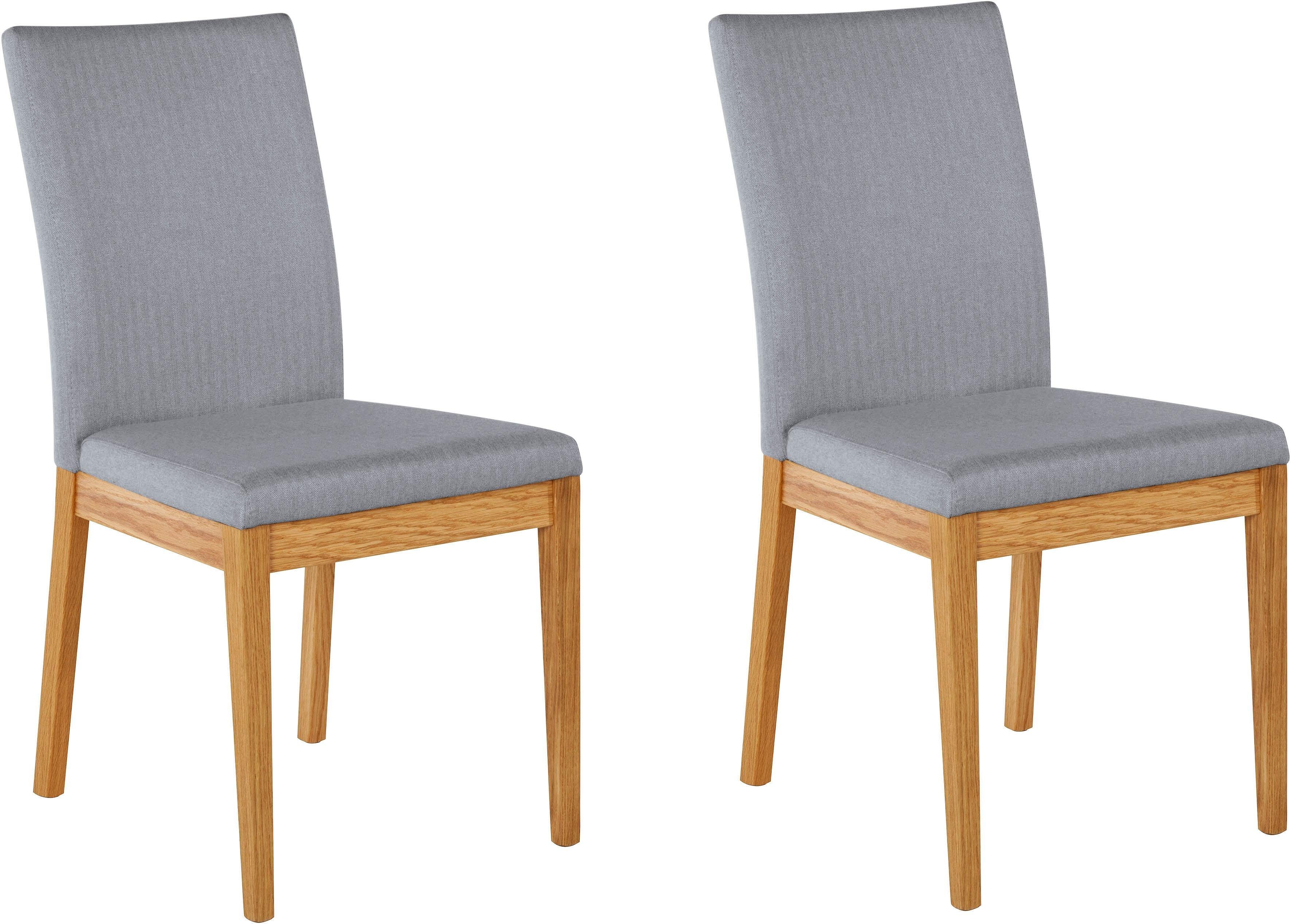 Stuhl HOME AFFAIRE "Dendres", grau, B:46cm H:94cm T:60cm, Polyester, Stühle Image