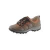 Schnürschuh WALDLÄUFER, Damen, Gr. 4,5, grün (khaki, camel), Textil, Nubukleder, sportlich, Schuhe