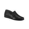 Hausschuh ROHDE, Herren, Gr. 44, schwarz, Glattleder, Schuhe