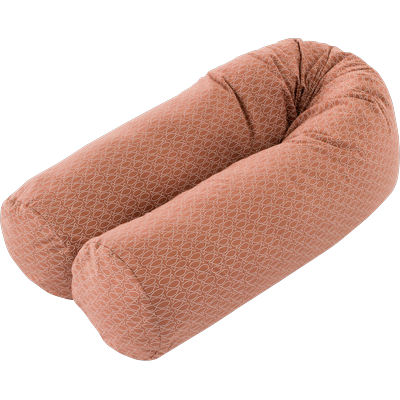 Bettrolle TRÄUMELAND "Bettschlange XL Fische", braun, B:19cm H:16cm L:140cm, Baumwolle, Polyester, Bettwarenzubehör, In 3 Farben