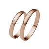 Trauring FIRETTI "Schmuck Geschenk Gold 375 Hochzeit Ehering "LIEBE"" Gr. 52, rosa (roségoldfarben), Fingerringe, 52, 0,005 ct SI = kleine Einschlüsse mit Brillant, Roségold 375, 3,0mm, Rosu00e9gold 375, Made in Germany, wahlweise mit oder ohne...