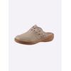 Clog CASUAL LOOKS, Damen, Gr. 42, beige, Glattleder, Schuhe