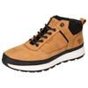 Schnürboots LERROS, Herren, Gr. 44, braun (camelfarben, schwarz), Leder, sportlich, Schuhe, Schnürschuh, Freizeitschuh