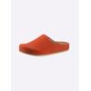 Hausschuh MUBB, Damen, Gr. 41, orange, Wolle, sportlich, Schuhe