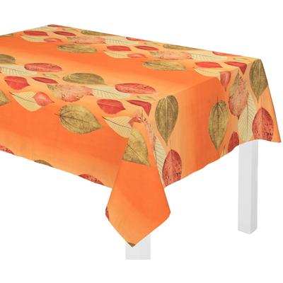Tischdecke WIRTH "MAREK" Gr. 5, orange (terrakotta), B:130cm L:220cm, Polyester, Tischdecken Image