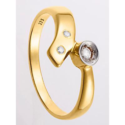 Fingerring LADY Gr. 21, gold (gelbgold 375), Fingerringe, Damen, 21, Metall-Gold, Metall, Gold Image