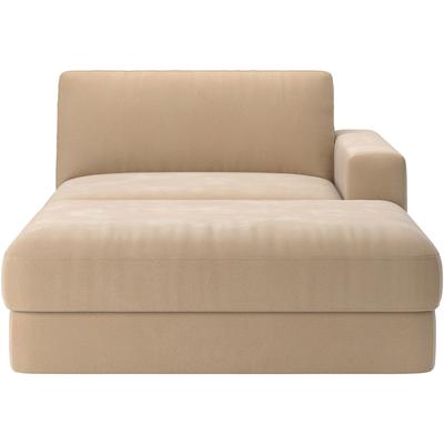 Recamiere RAUM.ID "Innovid", braun (macciato), B:132cm H:87cm T:196cm, 100% Polyester, Sofas, Modernes Modul-Polsterprogramm Image