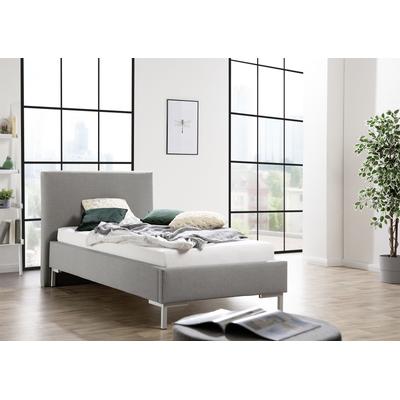 Polsterbett MAINTAL, grau, B:118cm H:102cm L:210cm, Betten, Bettseiten zerlegt, ohne Bettkasten Image