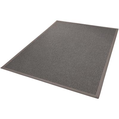Teppich DEKOWE "Naturana Panama Spezial", braun (noche), B:150cm H:8mm L:180cm, Kunstfaser, Teppiche, Flachgewebe, meliert, Sisal-Optik, mit Bordüre, Wohnzimmer Image
