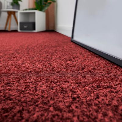 Teppichboden ANDIAMO "Invita, Nadelvlies, Made in Belgium", rot, B:200cm H:5mm L:1200cm, Kunstfaser, Teppiche, melierte Optik, Breite 200 cm oder 400 cm, robust & strapazierfähig Image