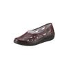 Slipper ACO, Damen, Gr. 37, rot (bordeaux), Glattleder, klassisch, Schuhe
