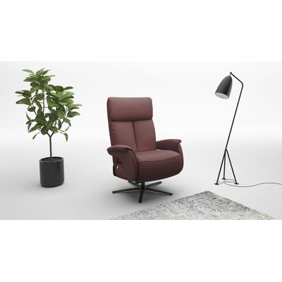 TV-Sessel SIT & MORE "TV Sessel Triple Seven Xtra large", rot (merlot), B:86cm H:115cm T:86cm, Sessel, mit Herz-Waage und 3 Motoren Image
