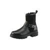 Stiefelette HEINE, Damen, Gr. 41, schwarz, Leder, Rindsleder, Glattleder, Textil, modisch, Schuhe