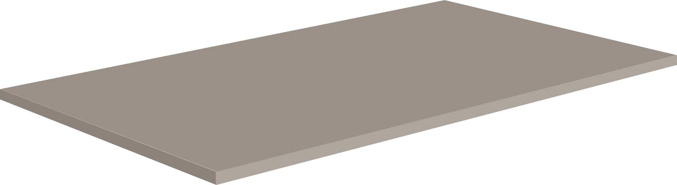 Einlegeboden HOME AFFAIRE "ARI", grau (taupe), B:83,7cm H:1,6cm T:48,6cm, Spanplatte, Einlegeböden, Stauraum individuell anpassen mit zusätzlichen Einlegeböden