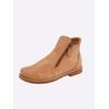 Stiefelette ANDREA CONTI, Damen, Gr. 40, braun (camel), Leder, Glattleder, modisch, Schuhe
