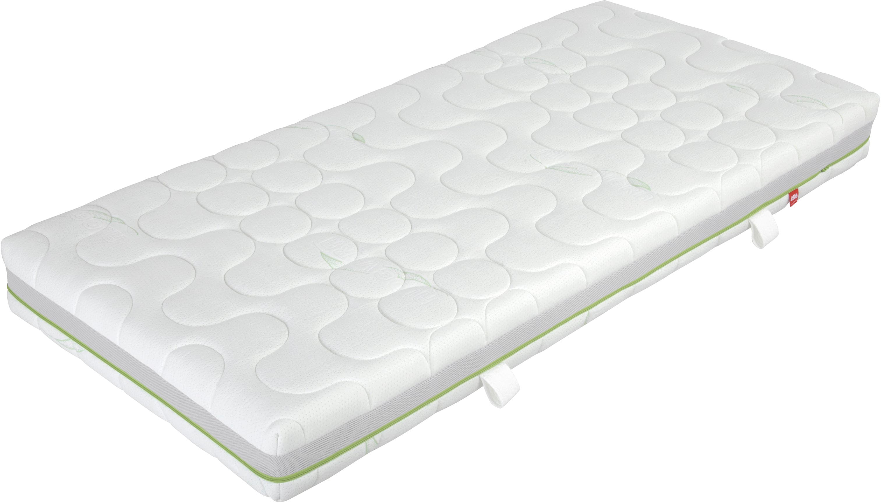 Kaltschaummatratze ALINA "Harmonie KS 18" Gr. 3, weiß, B:90cm H:21cm L:200cm, Bezug: 60% Polyester, 40% Viskose. Steppfüllung: 100% Polyester, Matratzen, Kaltschaummatratze