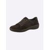Schnürschuh CASUAL LOOKS, Damen, Gr. 36, braun (schoko), Veloursleder, sportlich, Schuhe
