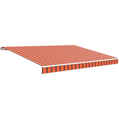 Gelenkarmmarkise WISMAR "Classic", orange (orange, braun), B:450cm H:25cm, Polyacryl, Markisen Image