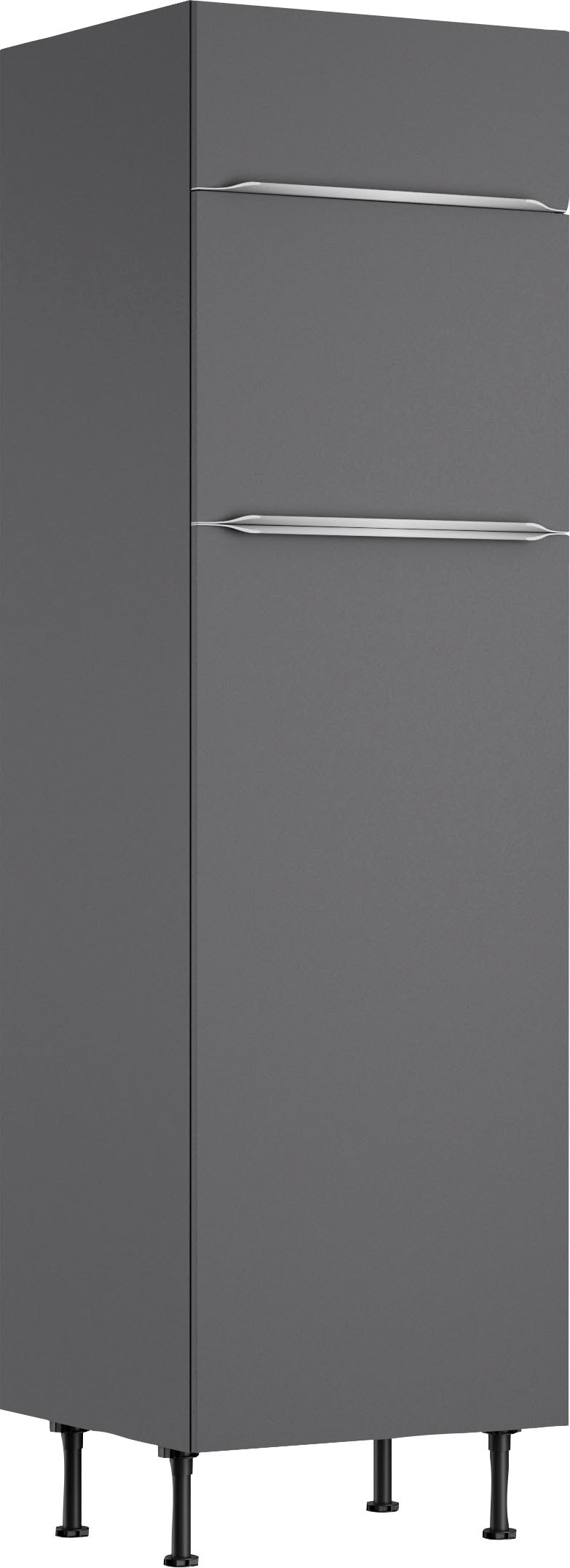 Kühlumbauschrank OPTIFIT "Aken", grau (anthrazit), B:60cm H:211,8cm T:58,4cm, Schränke Image