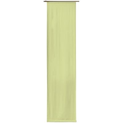 Schiebegardine WIRTH "Sunday" Gr. 2, grün (lindgrün), B:60cm H:175cm, Jacquard, Baumwolle, Polyester, Gardinen, Mit Zubehör Image
