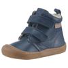 Lauflernschuh NATURINO "WIGGHI VL", Kinder, Gr. 31, blau (navy), Nappaleder, casual, Schuhe, Barfußschuh mit Warmfutter, Größenschablone zum Download