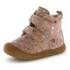 Lauflernschuh NATURINO "Bubble Wide", Kinder, Gr. 21, rosa blumen, Veloursleder, geblümt, casual, Schuhe, Klettstiefel mit Wollfutter, Größenschablone zum Download