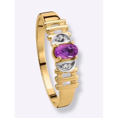 Fingerring LADY Gr. 20, silber (silber vergoldet 925), Fingerringe, Damen, 20, Silber 925 (Sterlingsilber) Image