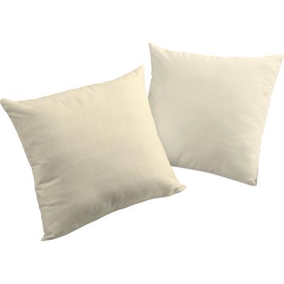 Dekokissen ADAM "Urban Cactus", beige (natur, gemustert, jaquard, struktur), B:40cm L:40cm, Baumwolle, Dekokissen_Sitzkissen_Kissenhüllen, zertifizierter Bio-Baumwolle, Wendekissenhülle ohne Füllung, 1 Stück Image