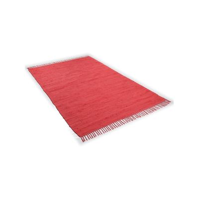 Teppich HEINE HOME Gr. 7, rot, B:70cm H:5mm L:250cm, Baumwolle, Teppiche Image